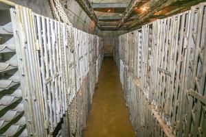 Ligne Maginot - MICHELSBERG - A22 - (Ouvrage d'artillerie) - Bloc 5
Casiers à munitions dans l'une des deux alvéoles du M2