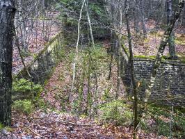 Ligne Maginot - HOCHWALD (FOSSé ANTICHAR DU) - (Obstacle antichar) - Fossé antichar au niveau de la casemate C2