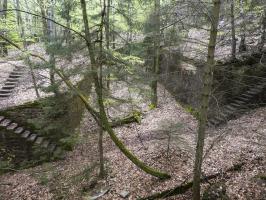 Ligne Maginot - HOCHWALD (fossé antichar du) (Obstacle antichar) - Fossé près de la casemate C2