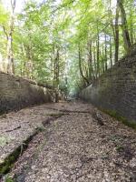 Ligne Maginot - HOCHWALD (FOSSé ANTICHAR DU) - (Obstacle antichar) - Fossé vue plongeante de C5 vers C6