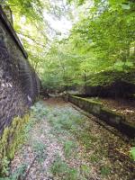 Ligne Maginot - HOCHWALD (FOSSé ANTICHAR DU) - (Obstacle antichar) - Fondation présente dans le fosse entre C5 et C6