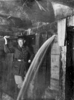 Ligne Maginot - HOCHWALD - (Ouvrage d'artillerie) - Chantier de construction (entreprise Dietsch)
Ouvrage Est
Amenée d'eau au niveau de la galerie
Le Lt Blot