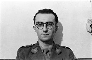 Ligne Maginot - HOCHWALD - (Ouvrage d'artillerie) - Les officiers de l'ouvrage
Le SLt Piet, commandant l'artillerie du bloc 3