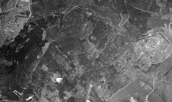 Ligne Maginot - HOCHWALD - (Ouvrage d'artillerie) - Photo IGN de l'ouvrage