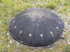 Ligne Maginot - HOCHWALD - (Ouvrage d'artillerie) - Bloc 2
Tourelle pour 2 mortiers de 81mm