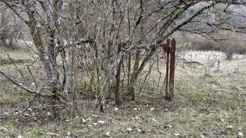 Ligne Maginot - HOCHWALD - (Ouvrage d'artillerie) - Portail fermant un accès à travers le réseau barbelés de l'ouvrage ouest