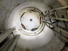 Ligne Maginot - 112 - BETTLACH SUD - (Casemate d'infanterie - Double) - Puits de la cloche GFM