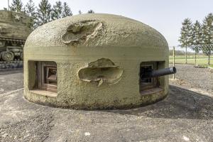 Ligne Maginot - ESCH - (Casemate d'infanterie - Double) - Cloche GFM Nord
Mortier de 50mm
