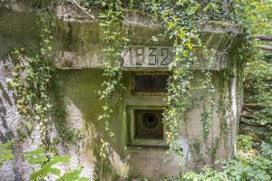 Ligne Maginot - WINDSTEIN - (Casemate d'infanterie - Double) - La caponnière FM défendant l'entrée