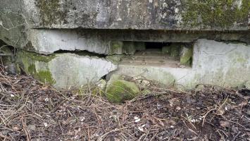 Ligne Maginot - PFAFFENBRONN 7 - (Blockhaus pour arme infanterie) - Détail du créneau droit