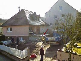 Ligne Maginot - ROTT SUD - (Blockhaus pour canon) - Pendant les travaux