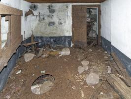 Ligne Maginot - NEUWEIHER 1 - (Blockhaus pour canon) - L'emplacement du canon 