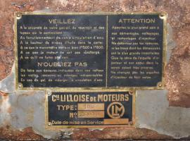 Ligne Maginot - LA FERTE - (Ouvrage d'infanterie) - Bloc 2
Plaque des groupes