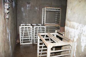 Ligne Maginot - MICHELSBERG - A22 - (Ouvrage d'artillerie) - Bloc 6
Le local de stockage des casiers à munitions vides.