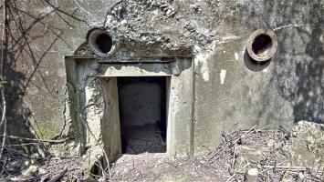 Ligne Maginot - BEIMERACKER - (Blockhaus pour arme infanterie) - L'entrée 