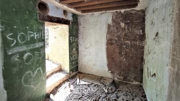 Ligne Maginot - BEIMERACKER - (Blockhaus pour arme infanterie) - L'entrée vue de l'intérieur 