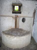 Ligne Maginot - BEIMERACKER - (Blockhaus pour arme infanterie) - Plateforme et rail de guidage de l'affût mitrailleuse