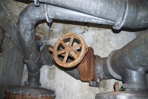 Ligne Maginot - MICHELSBERG - A22 - (Ouvrage d'artillerie) - Bloc 6
Les gaines du système de ventilation.