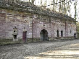 Ligne Maginot - JOFFRE-LEFEBVRE - (Position d'artillerie préparée) - Casernement du front de gorge