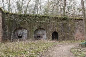 Ligne Maginot - JOFFRE-LEFEBVRE - (Position d'artillerie préparée) - Coffre simple de contrescarpe
