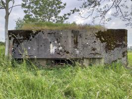 Ligne Maginot - HECKENMUEHLE EST - (Blockhaus pour canon) - Créneau AC 25