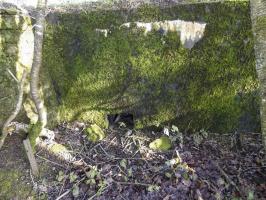 Ligne Maginot - LEGERET NORD 2 - GM1 - (Blockhaus pour arme infanterie) - Le deuxième créneau orienté vers l'Ouest.