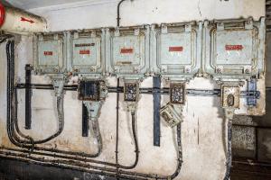 Ligne Maginot - MOLVANGE - A9 - (Ouvrage d'artillerie) - Bloc 2
Tableau électrique