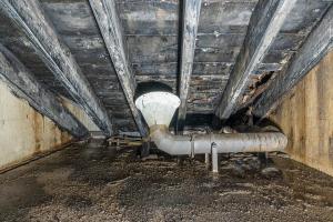 Ligne Maginot - MOLVANGE - A9 - (Ouvrage d'artillerie) - Bloc 4
La ventilation du local de récupération des douilles au pied du bloc