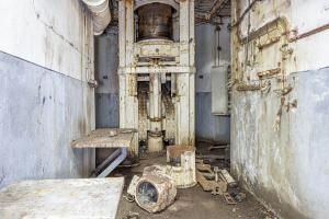 Ligne Maginot - MOLVANGE - A9 - (Ouvrage d'artillerie) - Bloc 4
Tourelle de 135mm