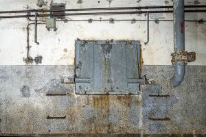 Ligne Maginot - MOLVANGE - A9 - (Ouvrage d'artillerie) - Bloc 5
Le local du rassemblement des douilles utilisés