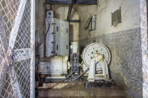 Ligne Maginot - MOLVANGE - A9 - (Ouvrage d'artillerie) - Bloc 10
La machinerie du monte-charges