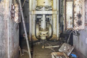 Ligne Maginot - MOLVANGE - A9 - (Ouvrage d'artillerie) - Bloc 10
Tourelle de 75mm mle 33