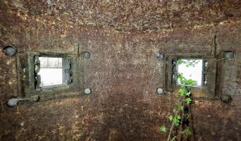 Ligne Maginot - HOFFEN - (Abri) - Deux des cinq créneaux