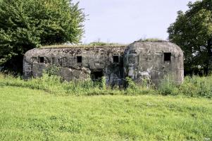 Ligne Maginot - HUNSPACH VILLAGE - (Casemate d'infanterie - Double) - 