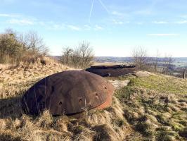 Ligne Maginot - VELOSNES - (Ouvrage d'artillerie) - Bloc 1
Tourelle pour deux armes mixtes