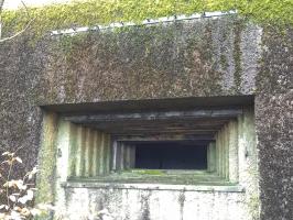 Ligne Maginot - DB27 - (Blockhaus pour canon) - Embrasure