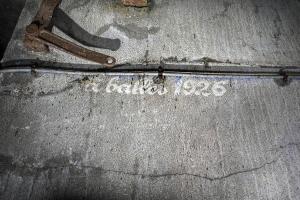 Ligne Maginot - BILLIG - A18 - (Ouvrage d'artillerie) - Bloc 4
Inscription sur le mur
