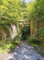 Ligne Maginot - ROCHONVILLERS - A8 - (Ouvrage d'artillerie) - Entrée munitions
Le mur de protection