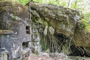Ligne Maginot - HOCHWALD C6 - (Casemate d'infanterie - Double) - Façade de l'entrée