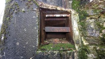 Ligne Maginot - HOCHWALD C6 - (Casemate d'infanterie - double) - Tuyau aéraulique d'entrée d'air