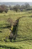 Ligne Maginot - HAUT POIRIER - (Ouvrage d'infanterie) - Fossé devant le bloc 3
