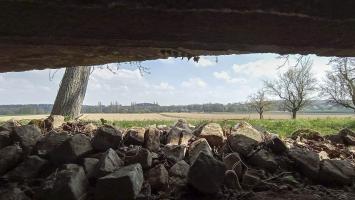 Ligne Maginot - KIRCHGRUBE SUD - (Blockhaus pour canon) - Direction de tir du créneau pour canon