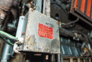 Ligne Maginot - ROCHONVILLERS - A8 - (Ouvrage d'artillerie) - L'usine électrique modernisée Moteur SSCM