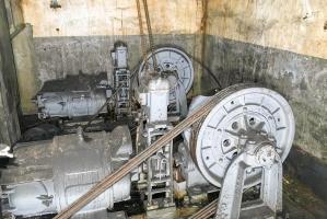 Ligne Maginot - ROCHONVILLERS - A8 - (Ouvrage d'artillerie) - Bloc 5
La machinerie du monte-charge