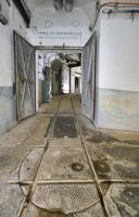 Ligne Maginot - RIMPLAS (RS) - (Ouvrage d'artillerie) - Plaque tournante J. Weitz desservant l'entrée téléphérique et la galerie principale