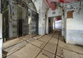 Ligne Maginot - RIMPLAS (RS) - (Ouvrage d'artillerie) - Monte-charges du magasin M1 et galerie vers le bloc 5