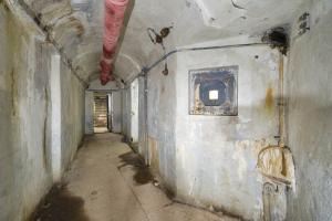 Ligne Maginot - RIMPLAS (RS) - (Ouvrage d'artillerie) - Galerie d'accès au bloc 3 et blockhaus de défense intérieur du bloc 2