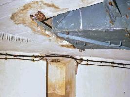 Ligne Maginot - Système d'évacuation des douilles Melius - Transporteur horizontal en haut de bloc collectant les douilles d'une pièce de 135 mm
Ouvrage du Hochwald