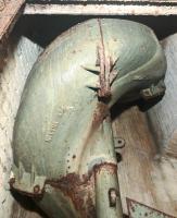 Ligne Maginot - Société des Appareils de Manutention MELIUS (MELIUS) - Tobogan de descente des douilles d'un bloc d'artillerie
Ouvrage du Hochwald