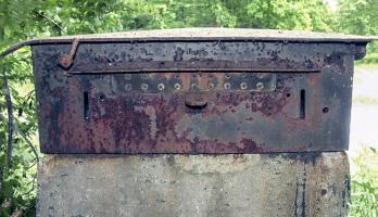 Ligne Maginot - K2 (Chambre de coupure) - Boite à borne, vue extérieure